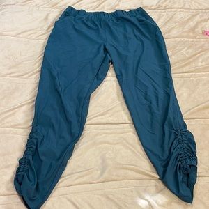 Dark green dance Joggers